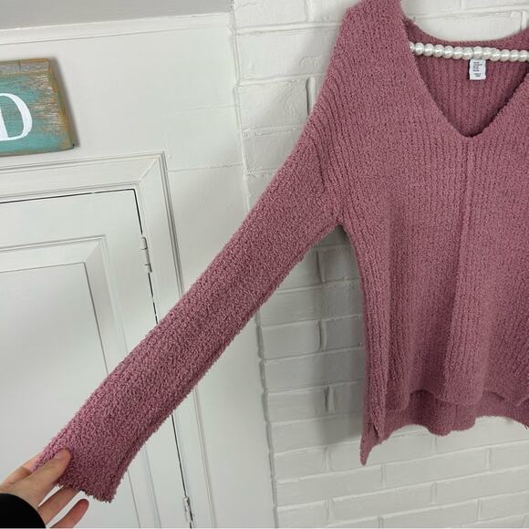 Cupcakes and Cashmere Pink Soft Fuzzy Sweater Size XS - Picture 5 of 10